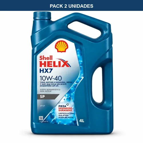 LE-SHL-HX7-1040-2U Shell - Aceite Helix HX7 10W-40 - Pack 2 unidades - Imagen 1
